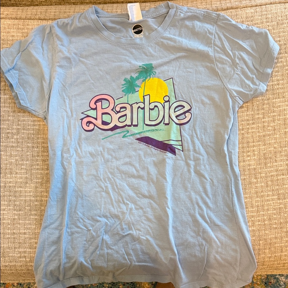 Barbie  Blue Graphic T-Shirt